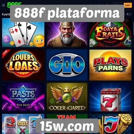 Variedade de jogos oferecidos na 888f plataforma